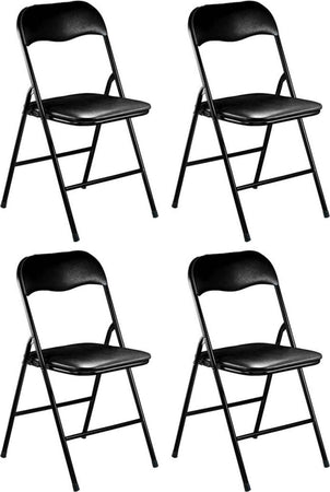 LUCIE---set-di-4-sedia-pieghevole-salvaspazio-Nero-Milani-Home