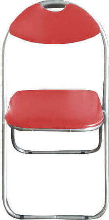 LUCIE-ROUND---sedia-pieghevole-salvaspazio-Rosso-Milani-Home