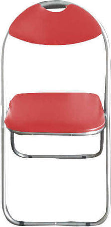 LUCIE-ROUND---Set-di-4-sedie-pieghevole-salvaspazio-Rosso-Milani-Home