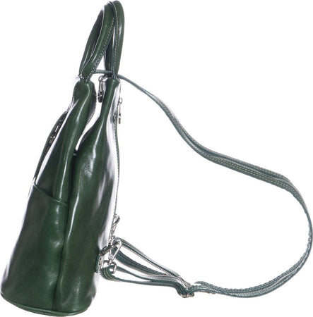 Ludo---Marsupio-Verde-In-Vera-Pelle
