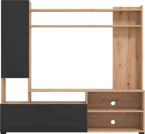 LULIE---parete-attrezzata-soggiorno-due-ante-moderna-cm-168,5-x-35-x-157-h-Antracite-Milani-Home