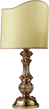 Lume-In-Legno-Classico-Argento-Mecca-Con-Paralume-1-Luce-Airone