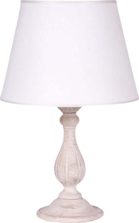Lume-In-Legno-Classico-Oro-Con-Paralume-1-Luce-Tordo
