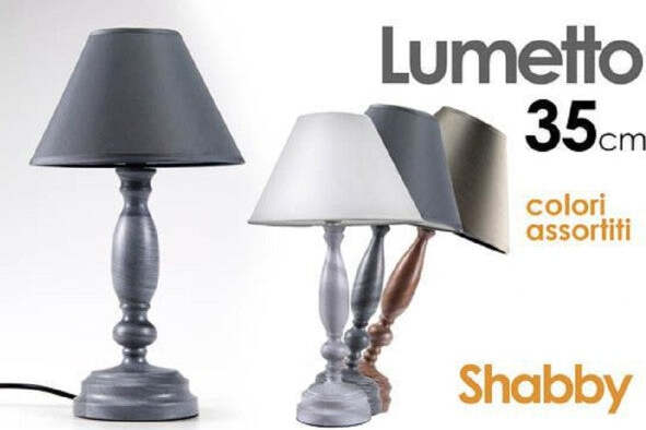 Lumetto-35cm-Shabby-Chic-Lampada-Da-Tavolo-Scrivania-Abat-Jour-Colori-Ass-679469