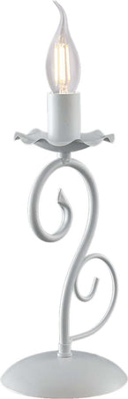 Lumetto-Provenzale-Alma-1-Luce-Ferro-Battuto-Bianco-Shabby