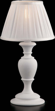 Lumetto-Shabby-Chic-Fiorenza-Bianco-1-Luce-E14