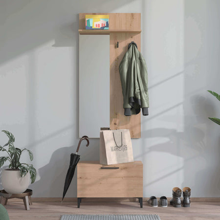 LUMIE---set-mobile-ingresso-appendiabiti-con-specchio-e-contenitore-cm-67,4-x-34,8-x-200-h-Bianco-Milani-Home
