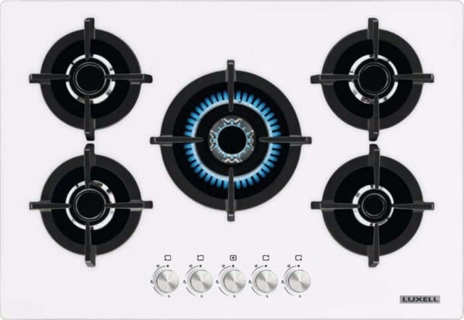 LUXELL-c7-50btf-piano-cottura-a-gas-5-fuochi-nero-ghisa