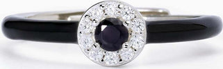 MABINA---Anello-in-argento-con-smalto-nero-e-zrcone-nero-MILANESIENNE