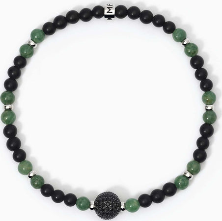 MABINA---Bracciale-in-argento-con-agata-nera-e-giada-verde-BOHÉMIEN