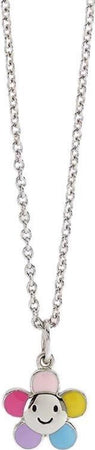 MABINA---Collana-Bimba-Mabina-in-Argento-e-Smalto-|-Fiore