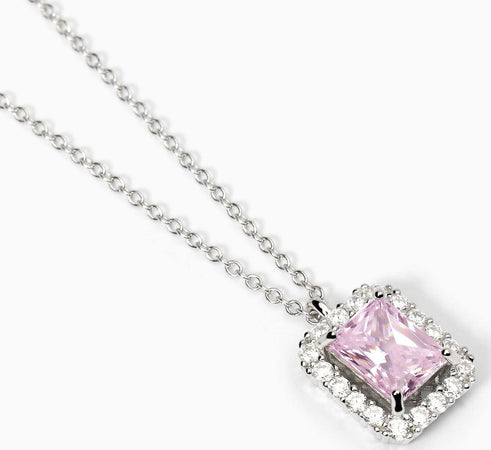 Mabina---Girocollo-in-argento-con-zircone-rosa