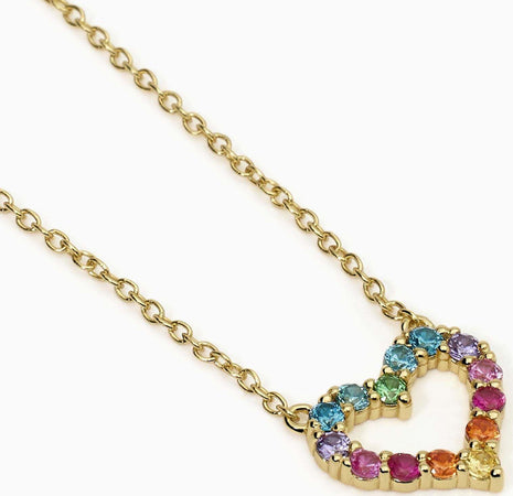 Mabina---Girocollo-in-argento-placcato-oro-con-cuore