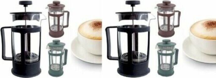 MACCHINA-CAPPUCCINO-MANUALE-CAPPUCCINATORE-CAFFE-SCHIUMA-LATTE-300-ML-COLAZIONE