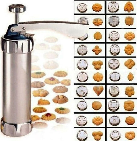 MACCHINA-PER-BISCOTTI-PISTOLA-SPARABISCOTTI-ACCIAIO-20-TRAFILE