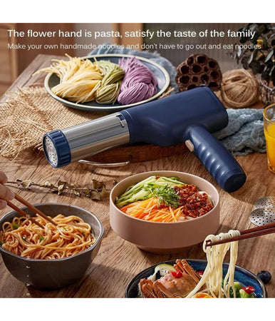 Macchina Per Pasta Elettrica Wireless Automatica Portatile Cucina Con 3 Stampi