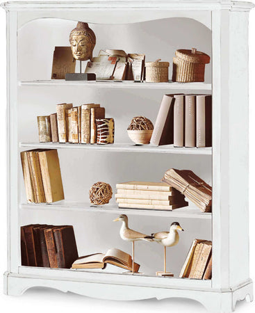 MADYSON---libreria-in-legno-massello-120x36x143-Bianco-Milani-Home