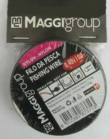 MAGGI-GROUP---FILO-DA-PESCA-IN-NYLON-0,40mm-x-100mt---COLORE-TRASPARENTE