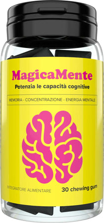 Magicamente Integratore Alimentare Memoria E Concentrazione Stanchezza Fisica 60 Gomme Da Masticare Salute e cura della persona/Vitamine minerali e integratori/Multivitamine e minerali Beauty Fashion Store - Palermo, Commerciovirtuoso.it