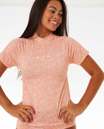 Maglia Donna Lycra Rip Curl Golden Rays Short Sleeve Uv Maniche Corte Moda/Donna/Abbigliamento/T-shirt top e bluse/T-shirt Snotshop - Roma, Commerciovirtuoso.it