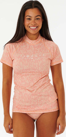 Maglia Donna Lycra Rip Curl Golden Rays Short Sleeve Uv Maniche Corte Moda/Donna/Abbigliamento/T-shirt top e bluse/T-shirt Snotshop - Roma, Commerciovirtuoso.it