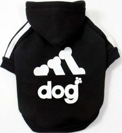 Maglia-Felpata-Con-Cappuccio-Per-Cani-Di-Piccola-Taglia-Vari-Colori
