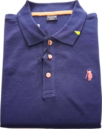P-Club Maglia Polo Mezze Maniche Uomo Con Colletto Maglietta 100% Cotone P Club Tinta Unita Maglia Estiva Uomo ART. P22142 MAGLIA UOMO MEZZA MANICA POLO L'Orchidea - Siderno, Commerciovirtuoso.it