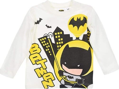 Maglietta Batman neonato 6 - 12 - 18 mesi Primavera Moda/Prima infanzia/Abbigliamento/Bambino 0-24/Magliette e polo/Maglie a manica lunga Store Kitty Fashion - Roma, Commerciovirtuoso.it