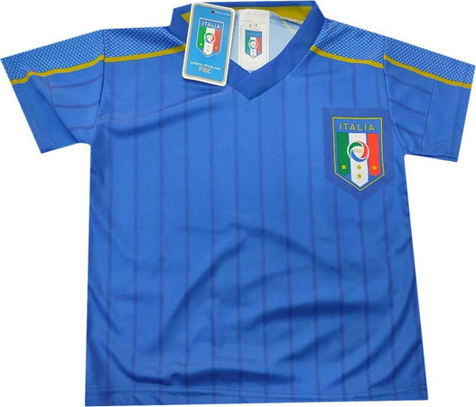 Maglietta Della Nazionale Italiana Di Calcio Italia Senza Nome Sport e tempo libero/Fan Shop/Calcio/Abbigliamento/Magliette e Top Il Distintivo - Pesaro, Commerciovirtuoso.it