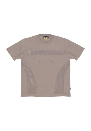 IUTER Maglietta Uomo Knit Tee Brown da uomo