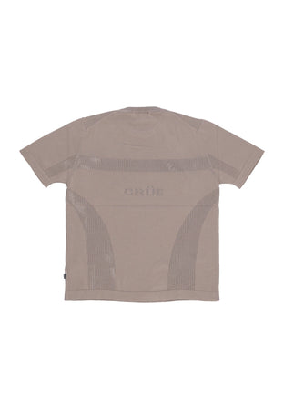 IUTER Maglietta Uomo Knit Tee Brown da uomo