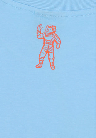 BILLIONAIRE BOYS CLUB Maglietta Uomo Tropical Island Fill Arch Logo Tee Blue da uomo