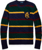 Maglione-Ralph-Lauren-Donna-Trecce-A-Righe-Multicolor