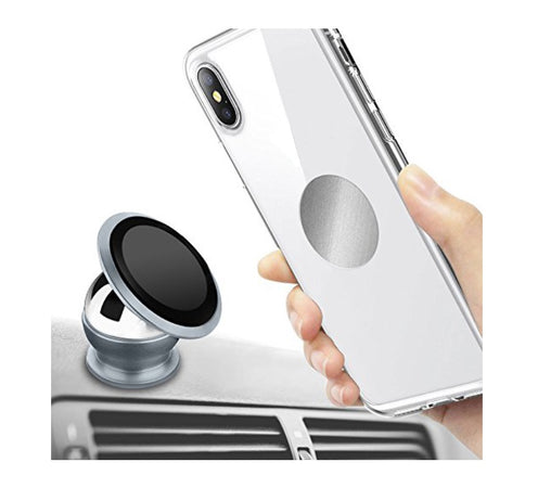 Supporto Magnetico 360° da auto per Smartphone con adesivo