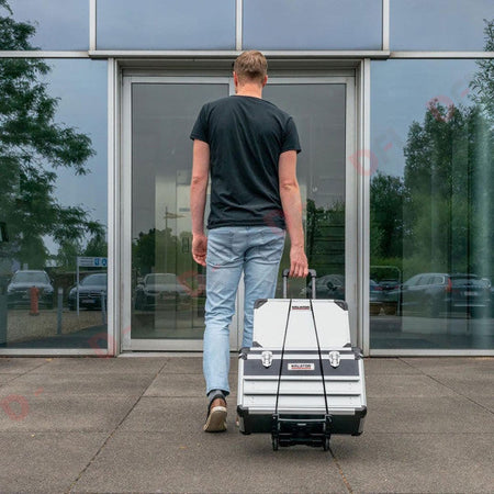 Carrello porta pacchi pieghevole resistente portata massima 45 kg