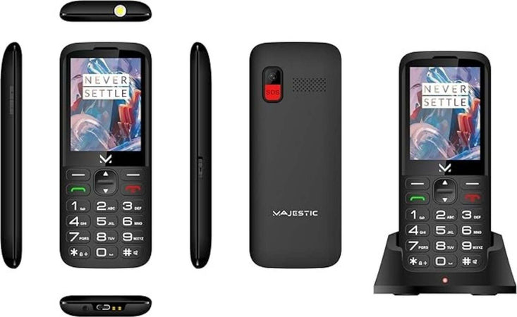 Majestic-tlf-sileno-29-seniorphone-2.8-ds-black