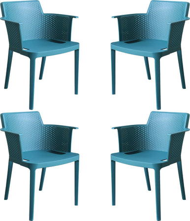 MAKKA---set-di-4-poltrone-da-esterno-ed-interno-in-plastica-Verde-petrolio-Milani-Home