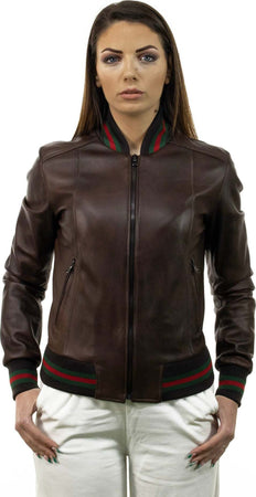 Malesia---Bomber-Donna-Testa-di-Moro-Special-Edition-in-vera-pelle