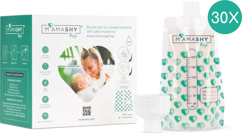 Mamashy-Mamakeep-Buste-Per-La-Conservazione-Del-Latte-Materno-30-Buste-Per-La-Conservazione-Del-Latte-Materno-Con-Tappo-E-Tettarella-Del-Biberon-Inclusa