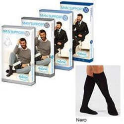 Man support 18 cotone gambaletto 18 nero 4