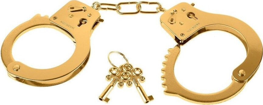 Manette Sexy Erotismo Fetish Metal Cuffs Gold Manette Metallo Oro Pipedream Bondage Bdsm Salute e cura della persona/Erotismo e contraccezione/Sex toys/Macchine e dispositivi Kondorama - Martinsicuro, Commerciovirtuoso.it