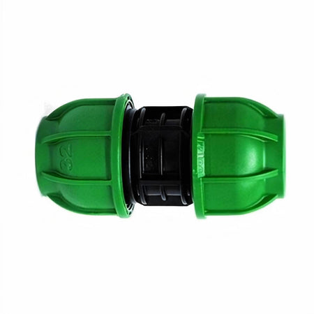 Manicotto in polipropilene a compressione per irrigazione e giardinaggio PN 10 Bar