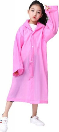 Mantella-Impermeabile-Con-Cappuccio-Anti-Pioggia-Bambini-Poncho-Vari-Colori-Moda