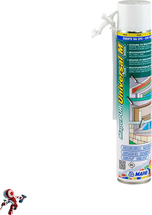 MAPEI-MAPEPUR-UNIVERSAL-FOAM-M-ML.750-Schiuma-poliuretanica-autoespandente-multifunzione-per-riempimento-ed-isolamento