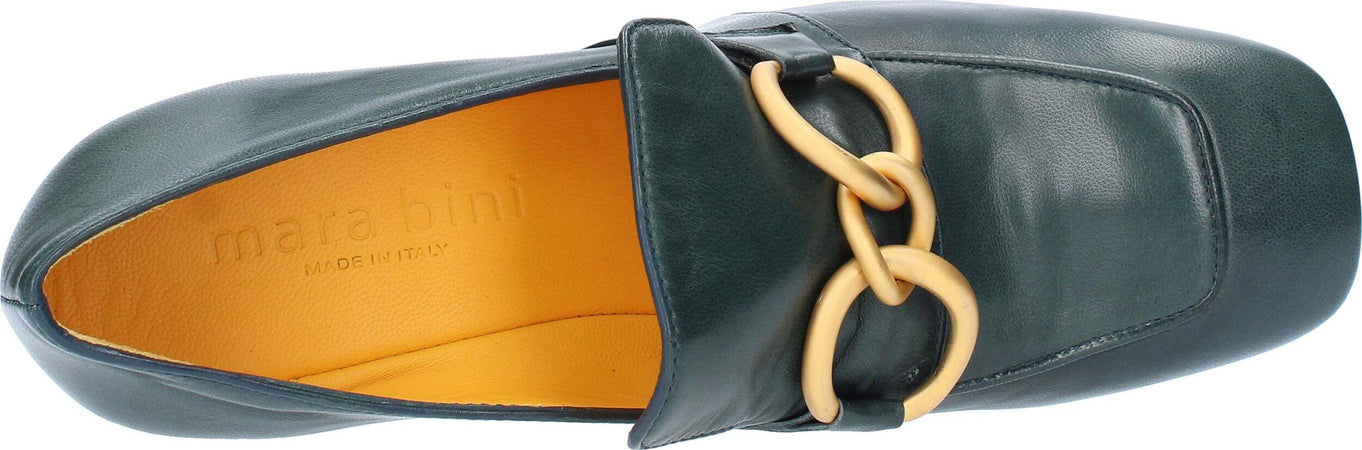 Mara-Bini-Scarpe-basse-Verde-da-donna