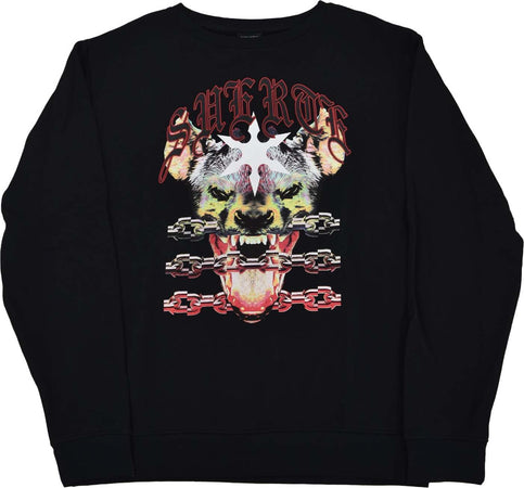 Marcelo-Burlon-Felpa-Girocollo-Nera-Uomo-Cotone-Mod.CMBA009S170680641088-da-uomo