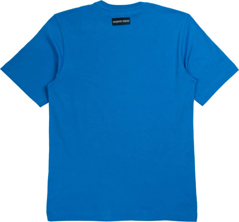 MARINE-SERRE-T-shirt-in-cotone-biologico-in-azzurro-da-uomo