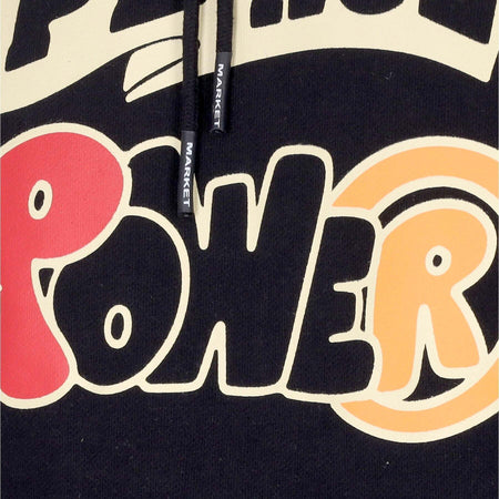 MARKET-Felpa-Cappuccio-Uomo-Peace-and-Power-Hoodie-Black-da-uomo