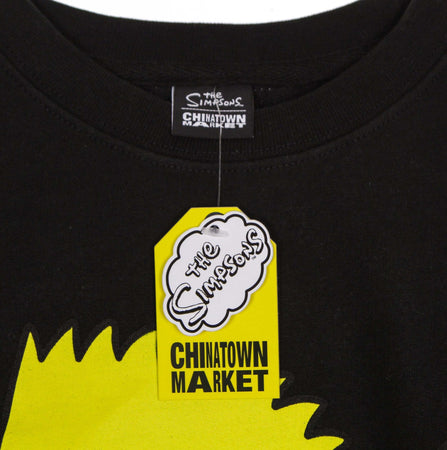 MARKET-Felpa-Girocollo-Uomo-Air-Bart-Crewneck-Sweatshirt-X-the-Simpsons-Black-da-uomo