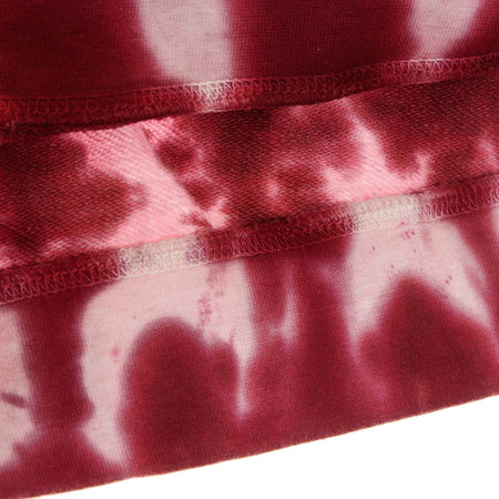 MARKET-Felpa-Leggera-Girocollo-Uomo-Smiley-Champions-3-Rings-Tie-Dye-Red-da-uomo